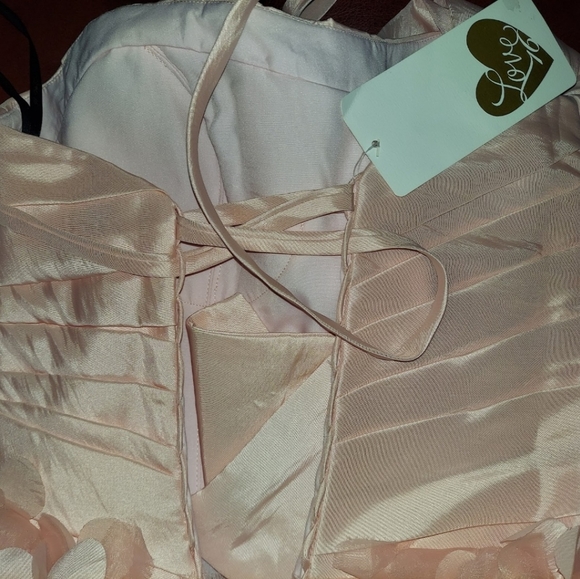 Love 16 Enzoani Purple PROM Dress NWT Corset Back Midi Beautiful Dress - Picture 5 of 5